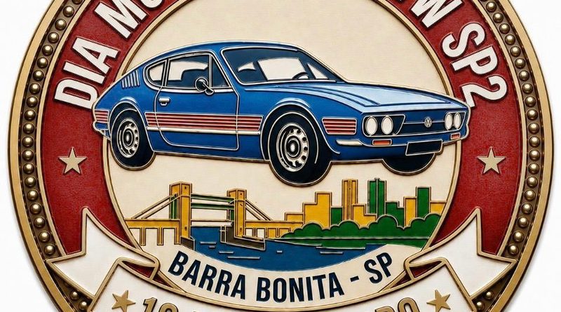 Dia Municipal do VW SP2 em Barra Bonita
